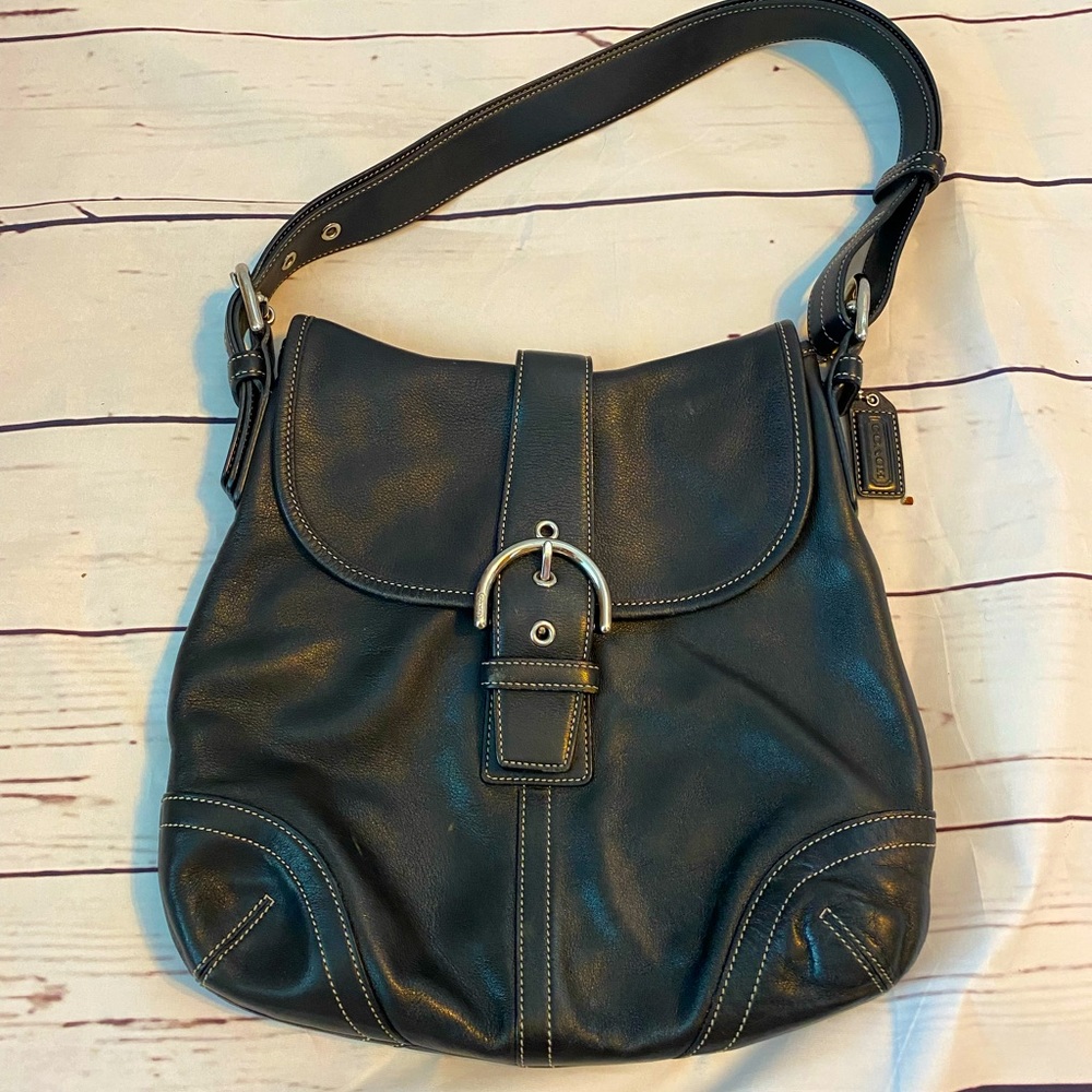 EUC Vintage Coach leather bag